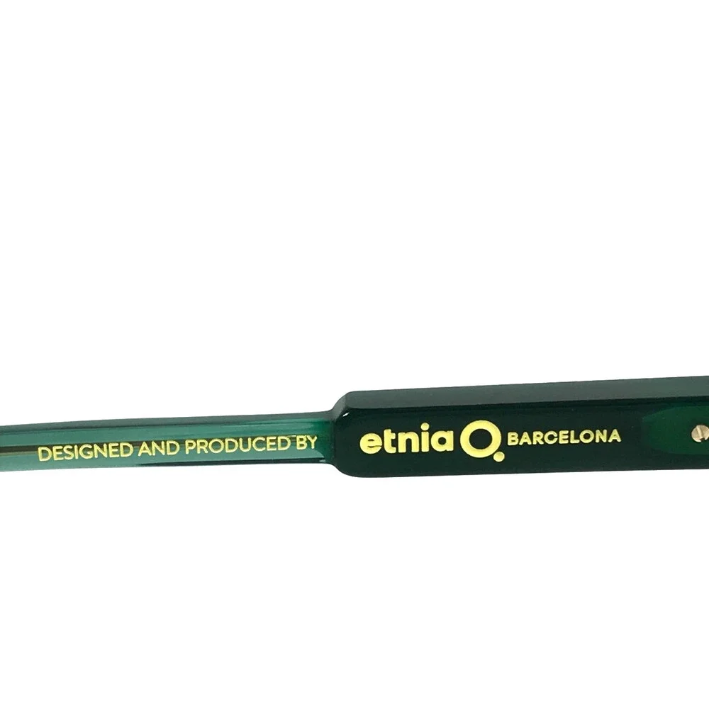 Etnia Barcelona Eyeglasses Frames CHROMA N40 HVGR Havana Green Brown 48-20-140